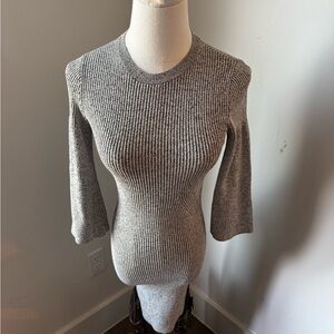 Stella McCartney Ribbed Mouline Mini Dress made in Italy